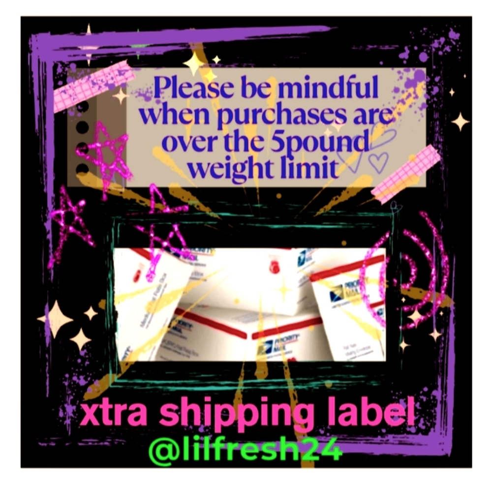 $3 Xtra Shipping Label